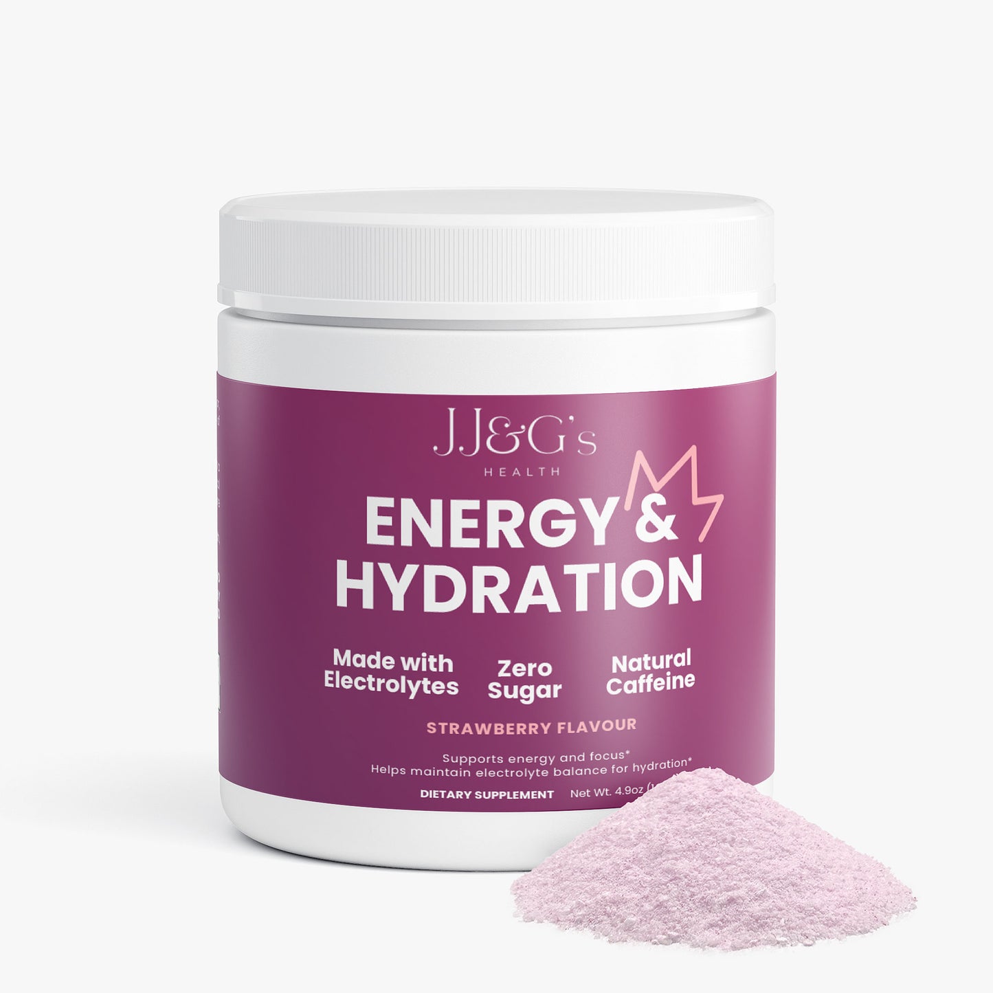 Caffeine & Electrolyte Powder (Strawberry)