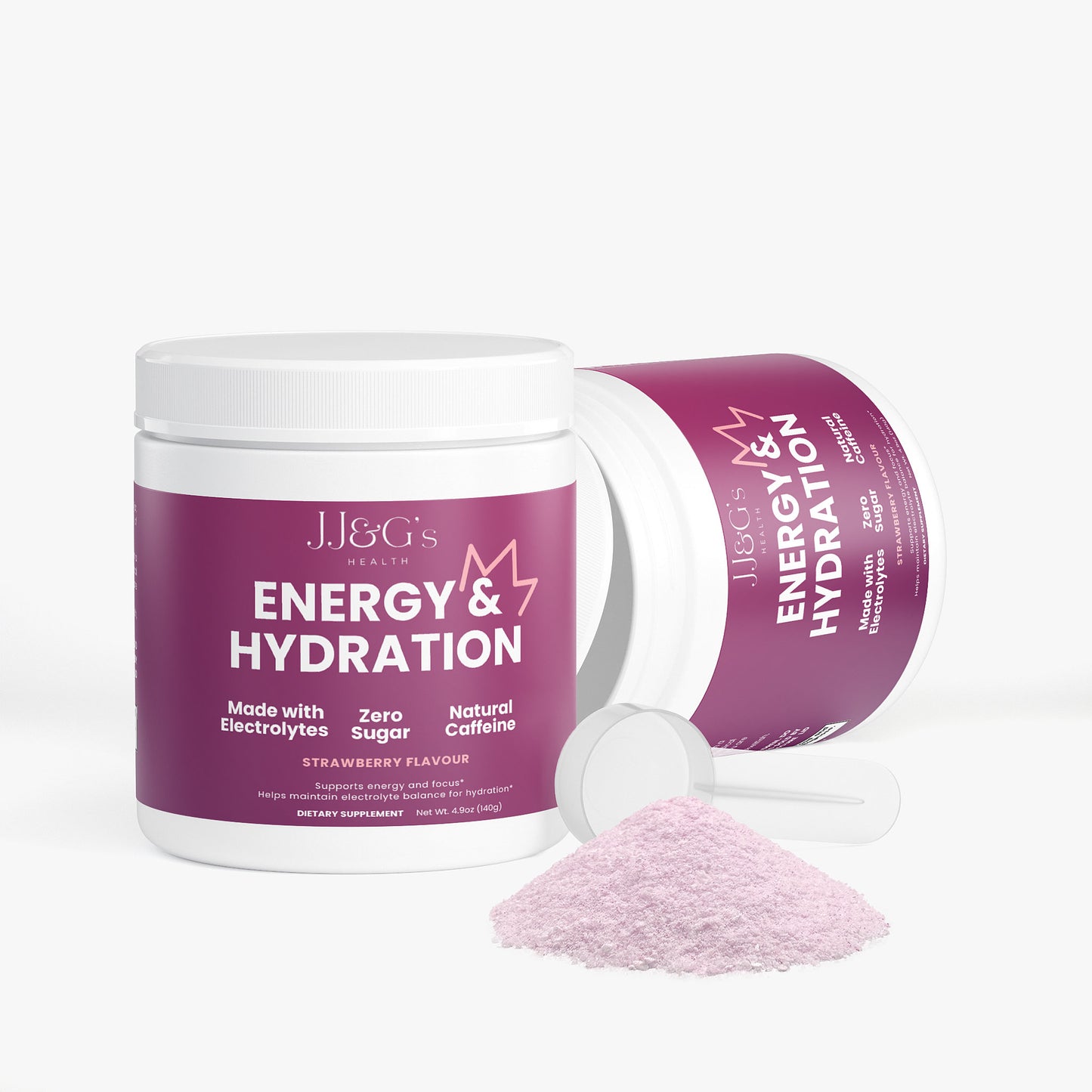 Caffeine & Electrolyte Powder (Strawberry)