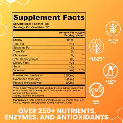 Bee Bread Powder - The Natural Multivitamin